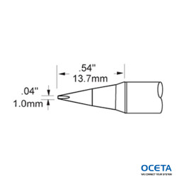 Pointe, ciseau, 1mm (0,04 po), original