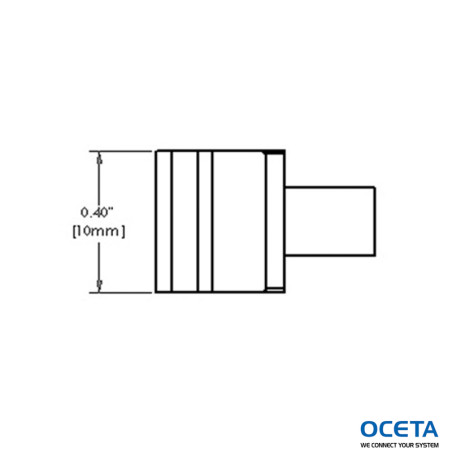 Cartouche, lame HM 10mm (0,39)