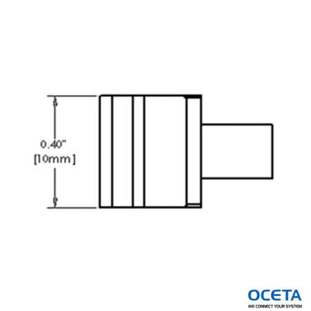 Cartouche, lame HM 10mm (0,39)