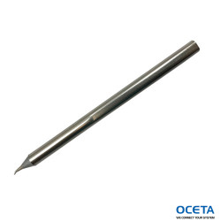 Cartouche, sharp, bent, 0,5mm (0,02 in), 30 DEG