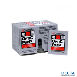 Lingette humide Optic Prep™ 10,2cm x 21cm (Boite de 50)