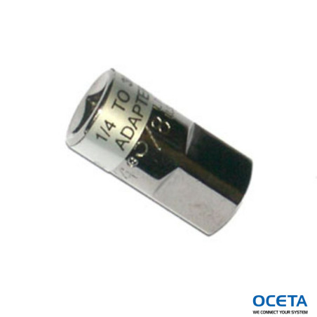 ADAPTOR(1/4"F SOC.TO 3/8"M DR)