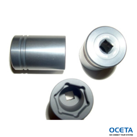 JAM NUT SOCKET - ALUMINUM