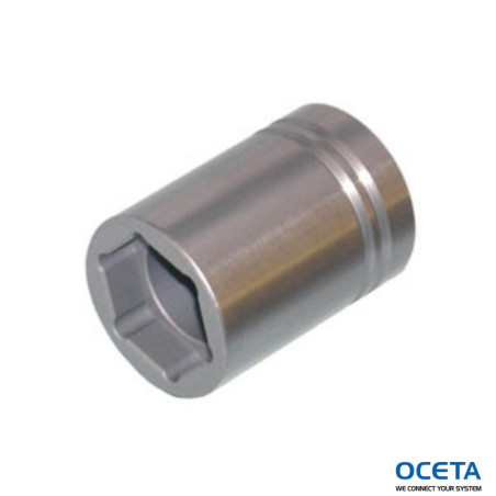 JAM NUT SOCKET - ALUMINUM