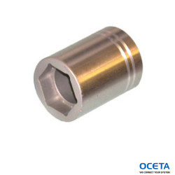 JAM NUT SOCKET - ALUMINUM