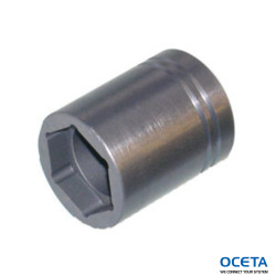 JAM NUT SOCKET - ALUMINUM