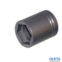 JAM NUT SOCKET - ALUMINUM