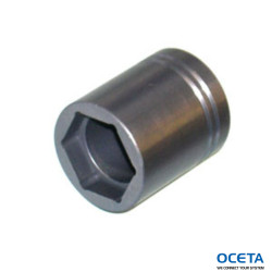 JAM NUT SOCKET - ALUMINUM