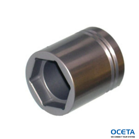 JAM NUT SOCKET - ALUMINUM