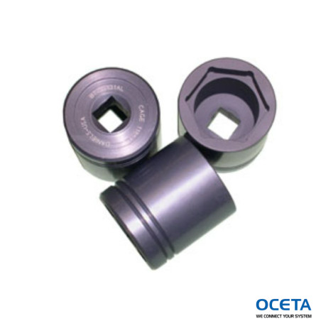 JAM NUT SOCKET - ALUMINUM