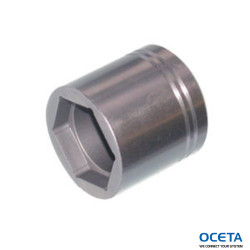 JAM NUT SOCKET - ALUMINUM