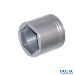 JAM NUT SOCKET - ALUMINUM