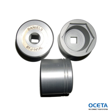 JAM NUT SOCKET - ALUMINUM