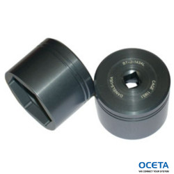 JAM NUT SOCKET - ALUMINUM