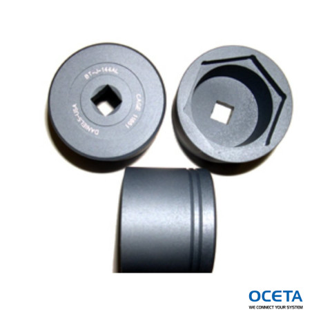 JAM NUT SOCKET - ALUMINUM