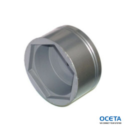 JAM NUT SOCKET - ALUMINUM