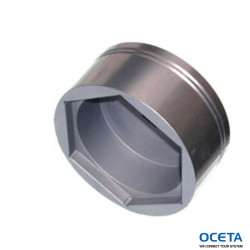 JAM NUT SOCKET - ALUMINUM