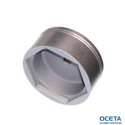 JAM NUT SOCKET - ALUMINUM