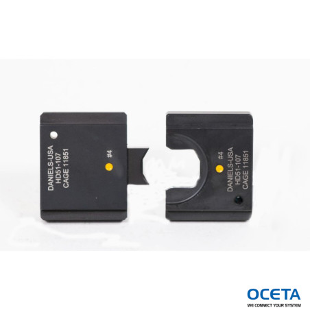 DIE SET - SIZE 4 AWG INSULATED TERMINALS