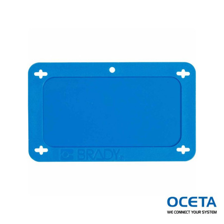 BLANK BLUE UTILITY TAG 1.5X3 Etiquettes VIP vierges — Petit format