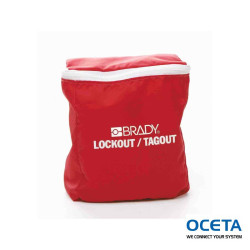 LARGE NYLON LOCKOUT POUCH W/BRADY LOGO Grande pochette de consignation