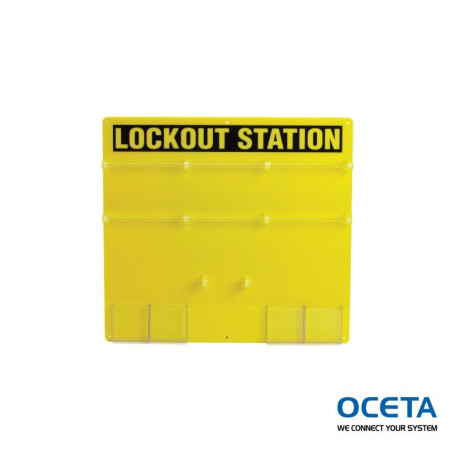 36-LOCK PADLOCK BOARD Panneau 36 cadenas