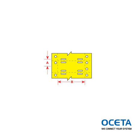 BT-508-WT-2050 Etiquettes Dot Matrix BradyTag