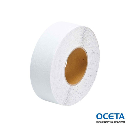 ANTISKID TAPE WHITE 50MMX18M Bandes adhésives anti-dérapantes