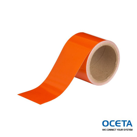 B957 3"X5YDS ORANGE REFLECTIVE TAPE Ruban rétroréfléchissant