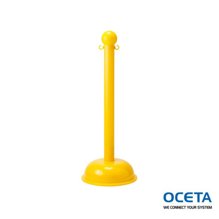 BRADYLINK WARNING POST SOLID YELLOW-1 EA Poteaux d’avertissement