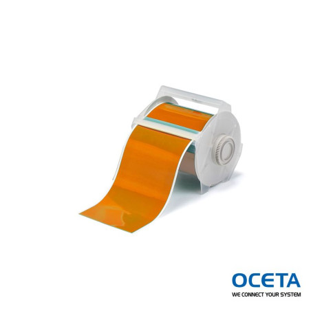 GM Tape B-7569 Orange 100mm x 30m Globalmark Adhésifs