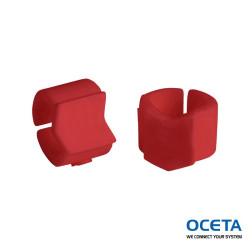 SCN-23-RED Marqueurs de fil Clip Sleeve