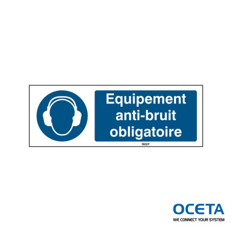 M/M003/FR307-SA-297x105/1-B Protection auriculaire obligatoire