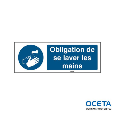 M/M011/FR447-SA-297x105/1-B Obligation de se laver les mains 