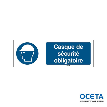 M/M014/FR154-PP-450x150/1-B Protège-tête obligatoire