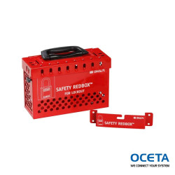 Boîte de consignation de groupe Safety Redbox — Rouge