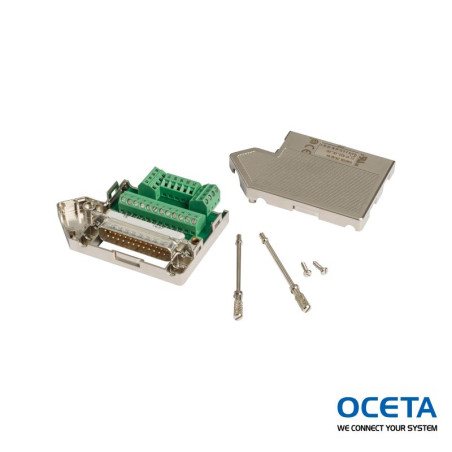 i7100-IO-CONNECTOR Connecteur d’interface E/S, SUB-D, 25 broches