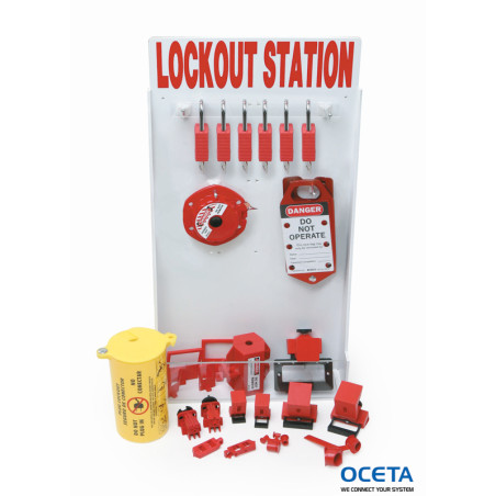 SMALL LOCKOUT STATION Stations de consignation réglables