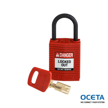 CPT-RED-25PL-KD Cadenas SafeKey – Compact