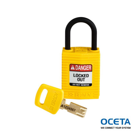 CPT-YLW-25PL-KD Cadenas SafeKey – Compact