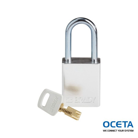 ALU-SLV-38ST-KD Cadenas SafeKey – Aluminium