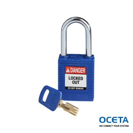 NYL-BLU-38ST-KD Cadenas SafeKey – Nylon