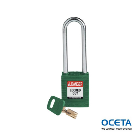 NYL-GRN-76ST-KD Cadenas SafeKey – Nylon