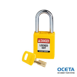 NYL-YLW-38ST-KD Cadenas SafeKey – Nylon