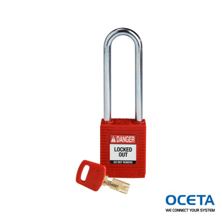 NYL-RED-76ST-KD Cadenas SafeKey – Nylon