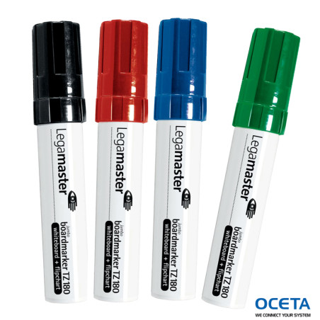 DRY ERASABLE MARKER SET - 4 COLOURS Ensemble de marqueurs