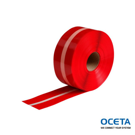 4" X 100' B543 THICK RED GLOW FLOOR TAPE Ruban sol photoluminescent