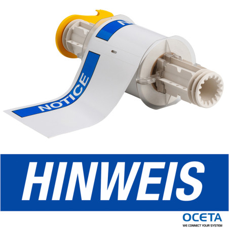 B85-102x152-595-HINWEIS BBP85 Etiquettes Vinyle  102x152 HINWEIS