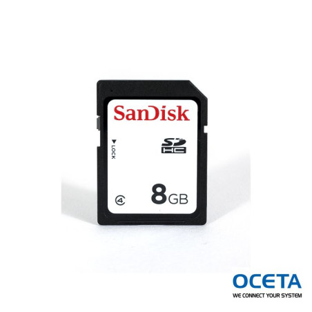 SD-CARD-8GB Carte mémoire SD 8 Go