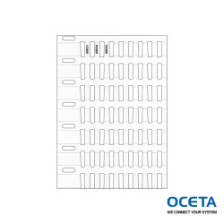 Inserts rigides pour marquage de fils DuraSleeve imprimables par trans